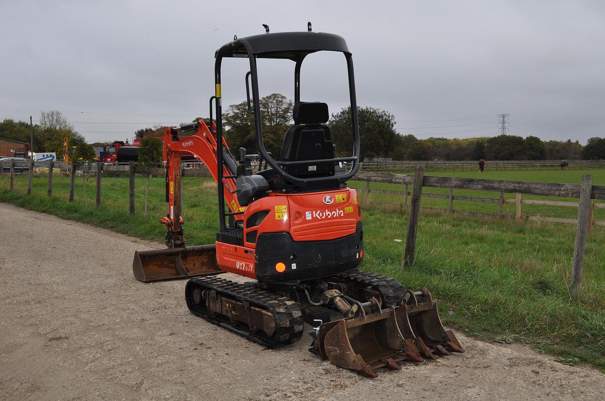 Used 2020 KUBOTA U17-3a