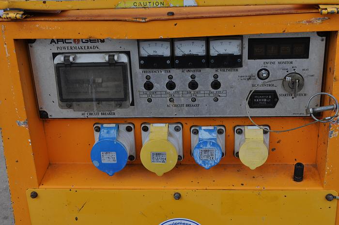 Used ARCGEN 15MV POWERMAKER 15KVA
