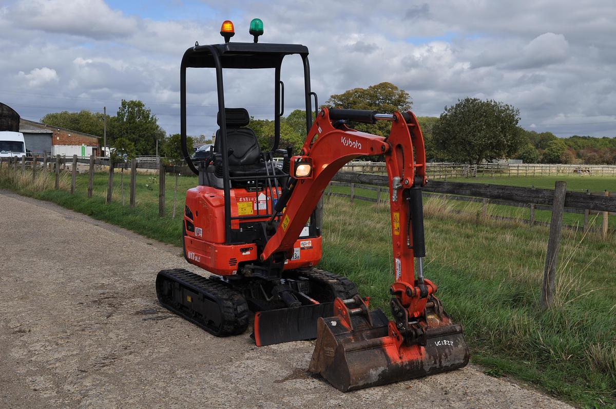 Used 2020 KUBOTA U17-3a