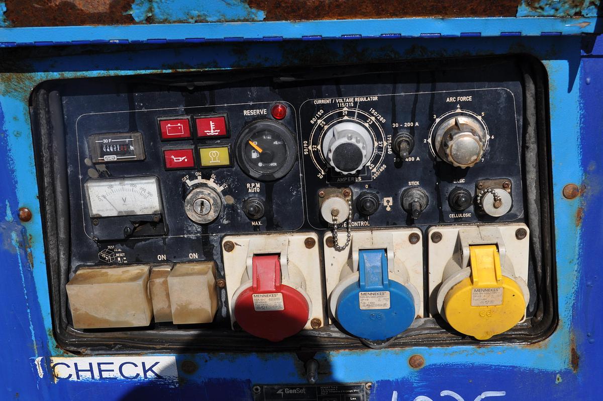 Used 2008 GENSET MPM 12/400 SS-K Diesel Welder Generator