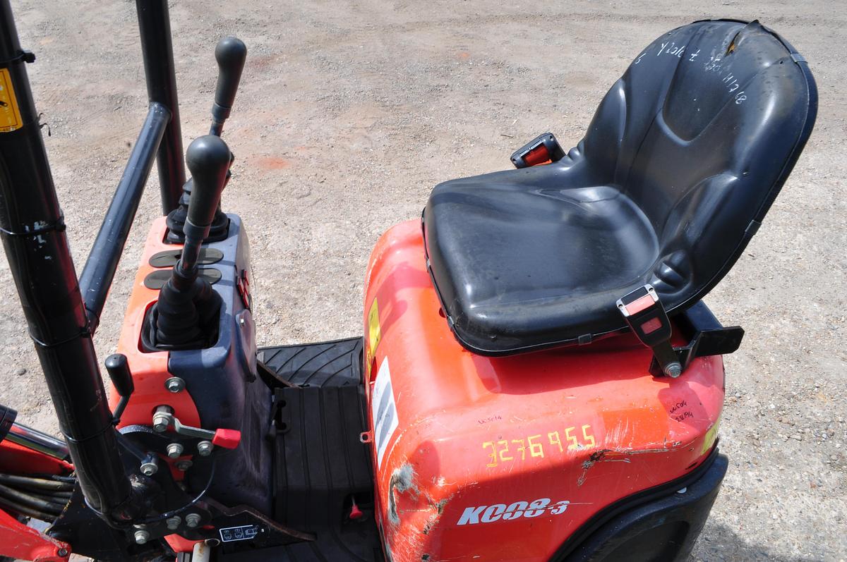 Used 2016 KUBOTA K008-3