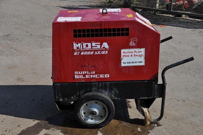 Used MOSA GE6000 6 kVA
