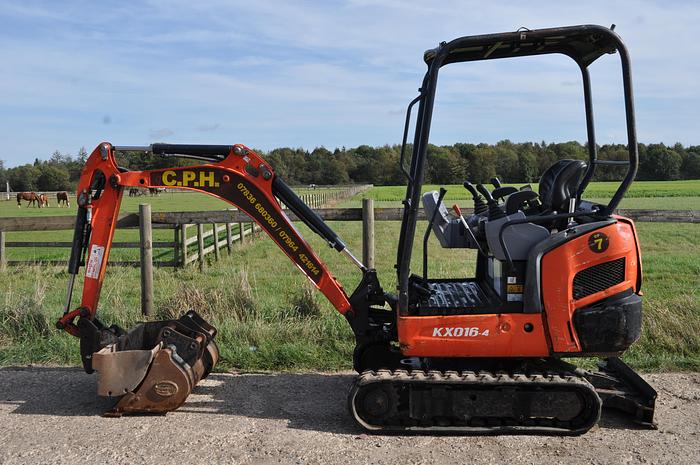 Used 2015 KUBOTA KX016-4