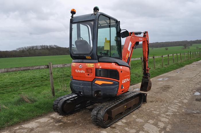 Used 2014 KUBOTA U27-4