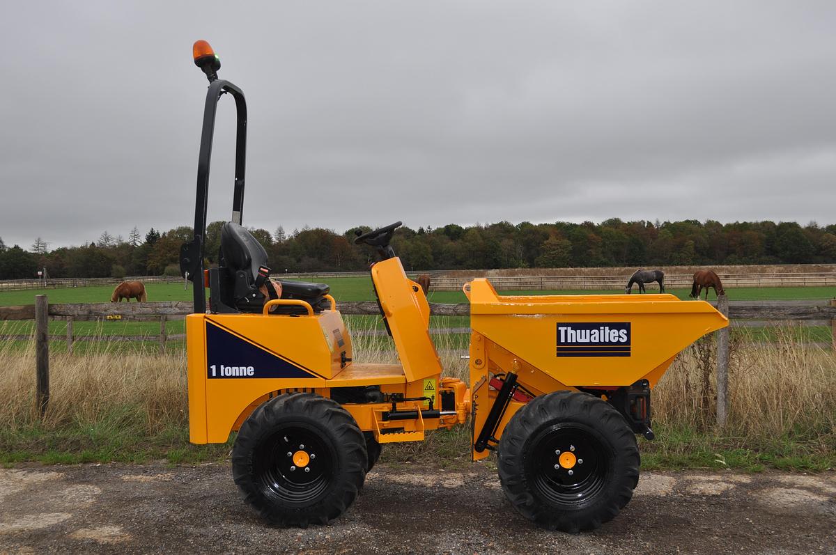 Used 2017 THWAITES MACH201 1T HI-TIP DUMPER
