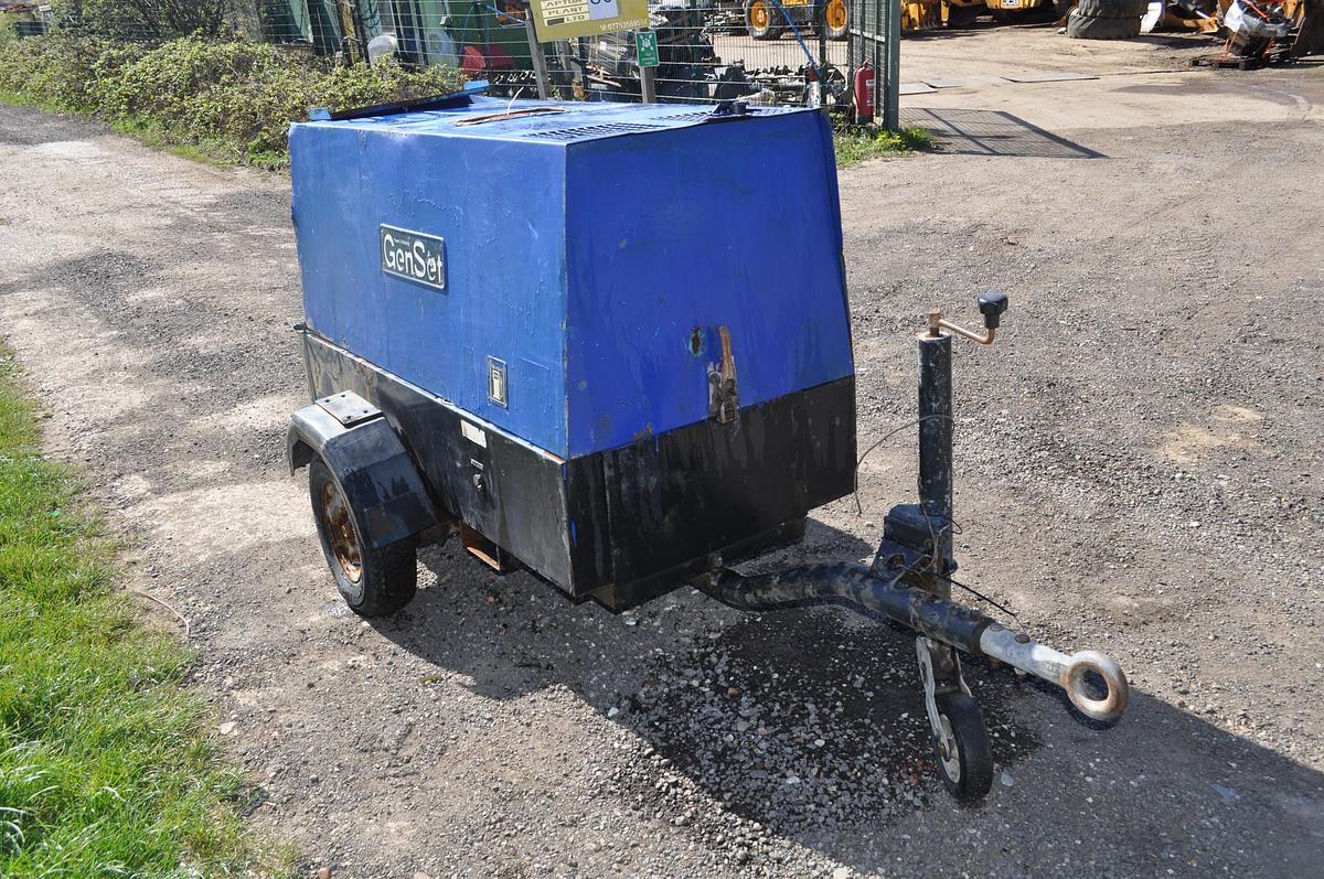 Used 2008 GENSET MPM 12/400 SS-K Diesel Welder Generator