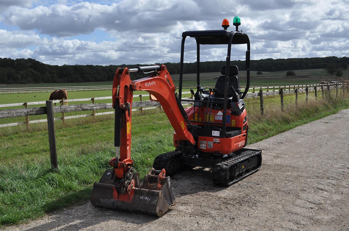 Used 2020 KUBOTA U17-3a