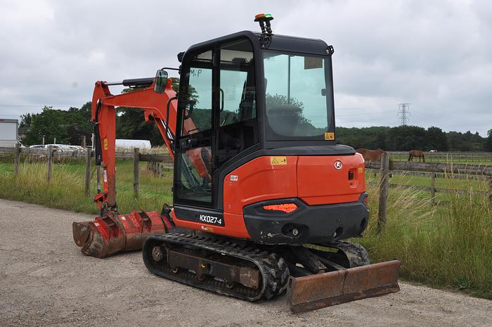 Used 2019 KUBOTA KX027-4