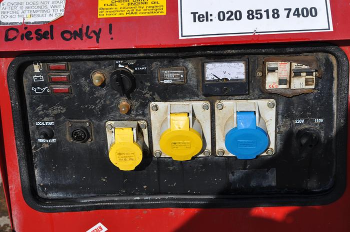 Used MOSA GE6000 6 kVA