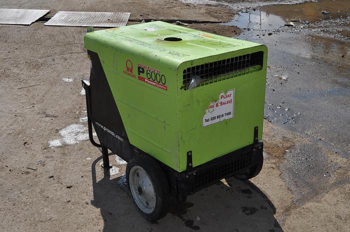 Used PRAMAC P6000 6 kVA