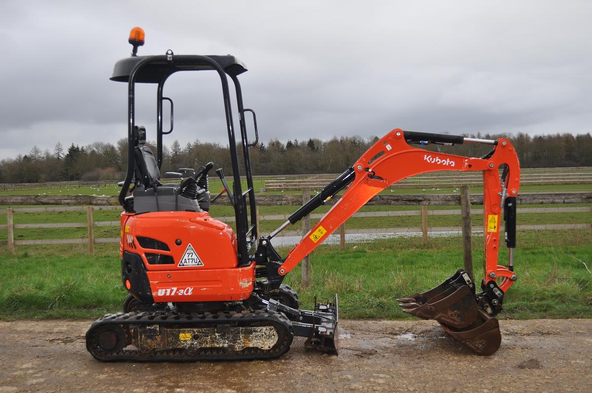 Used 2019 KUBOTA U17-3a