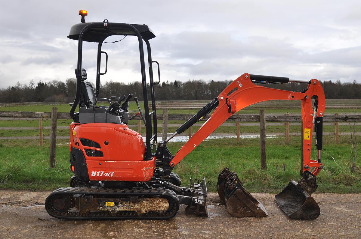 Used 2021 KUBOTA U17-3a