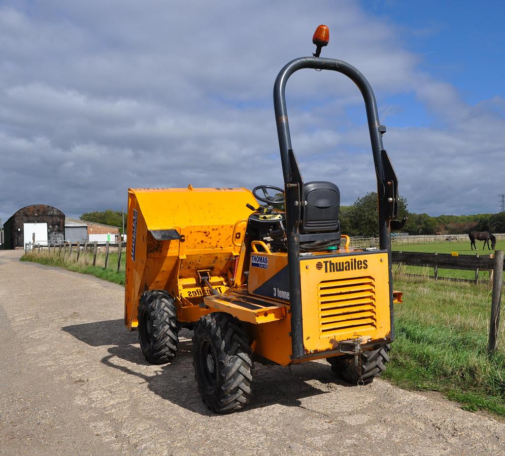 Used 2017 THWAITES MACH581 3T STRAIGHT TIP DUMPER