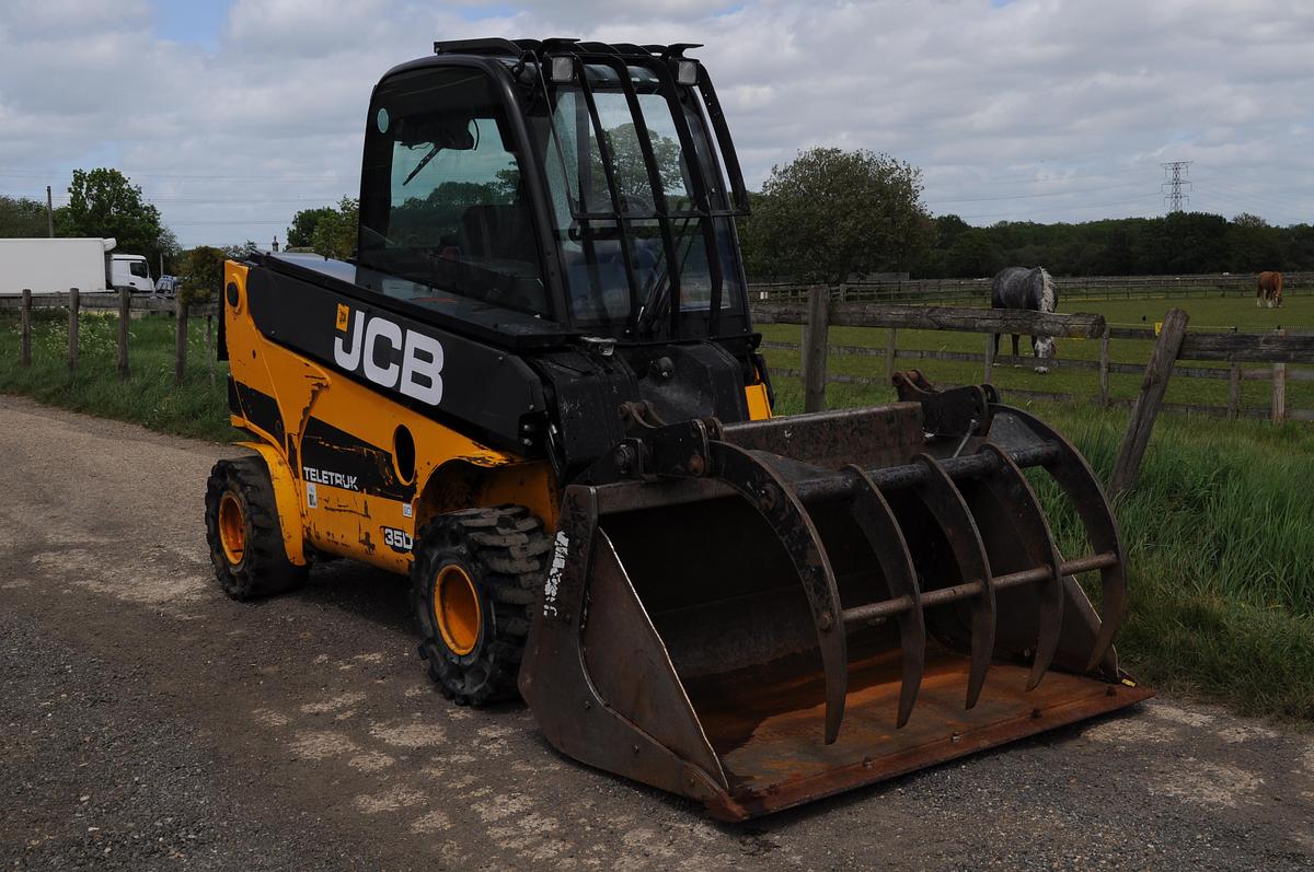 Used 2014 JCB 35D 4X4 WASTEMASTER