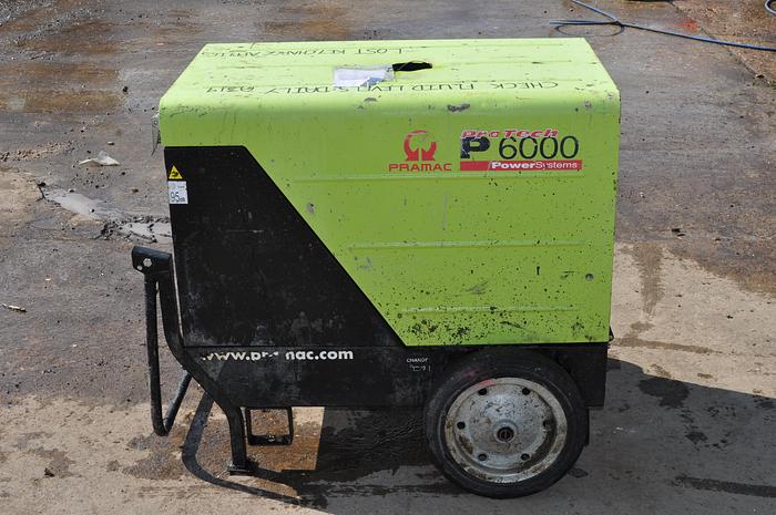 Used PRAMAC P6000 6 kVA
