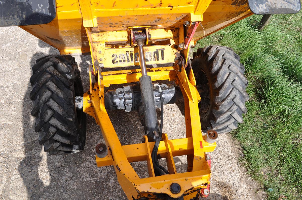 Used 2017 THWAITES MACH581 3T STRAIGHT TIP DUMPER
