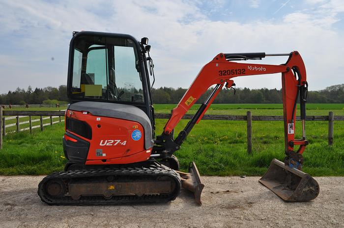 Used 2014 KUBOTA U27-4