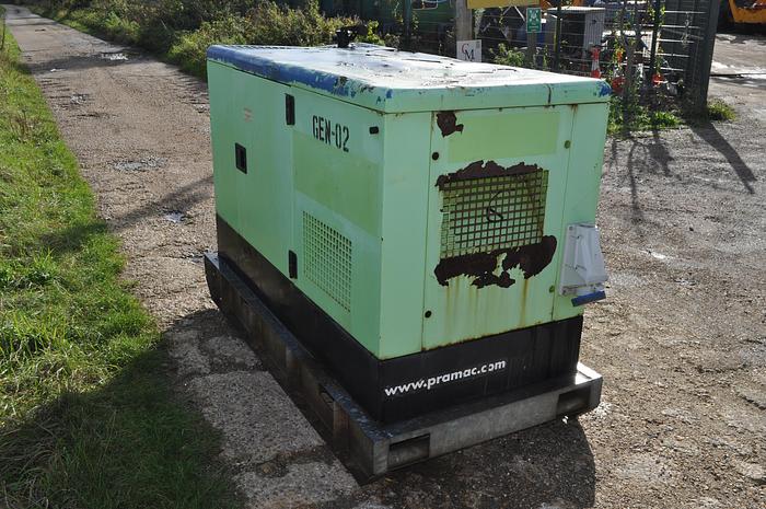Used PRAMAC 20KVA SILENCED