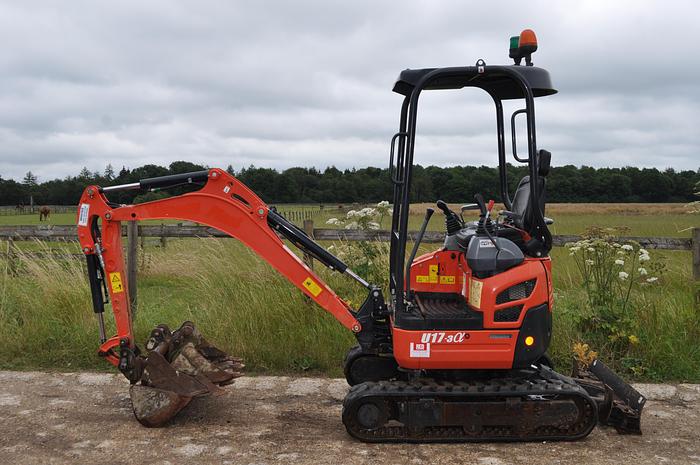 Used 2018 KUBOTA U17-3a