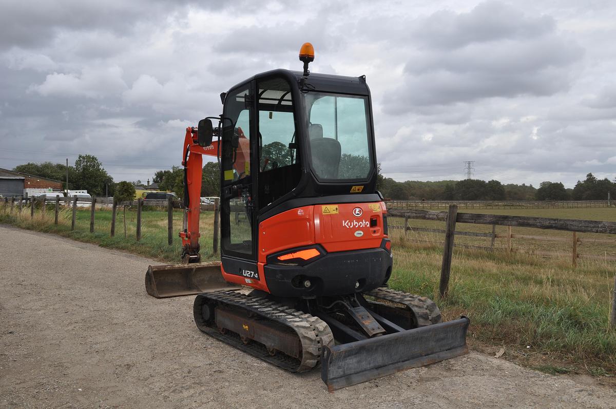 Used 2015 KUBOTA U27-4