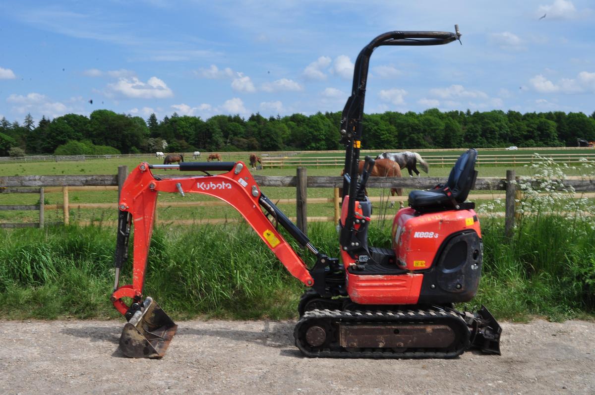 Used 2016 KUBOTA K008-3
