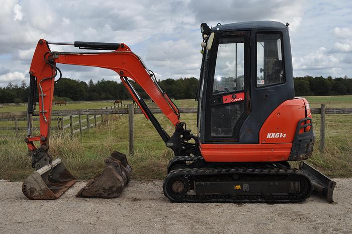 Used 2016 KUBOTA KX61-3