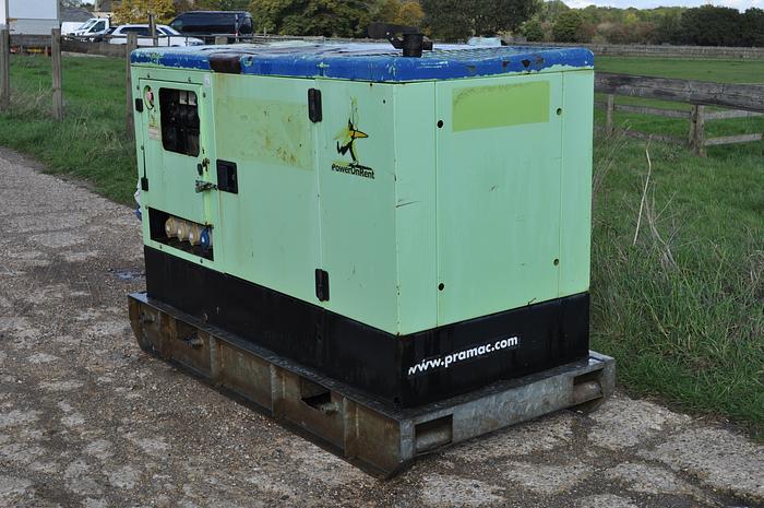 Used PRAMAC 20KVA SILENCED