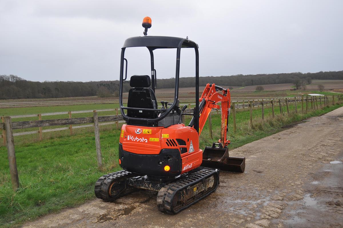 Used 2019 KUBOTA U17-3a