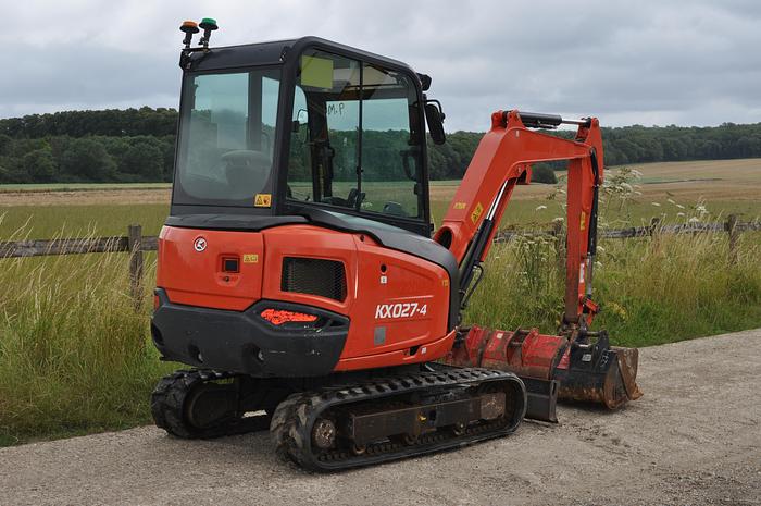 Used 2019 KUBOTA KX027-4