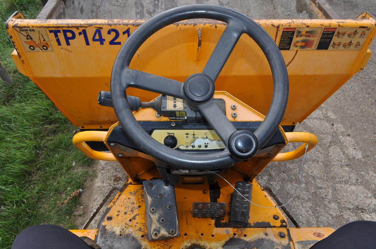 Used 2017 THWAITES MACH581 3T STRAIGHT TIP DUMPER