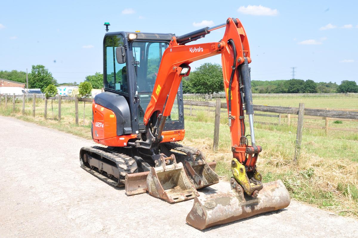 Used 2020 KUBOTA U27-4