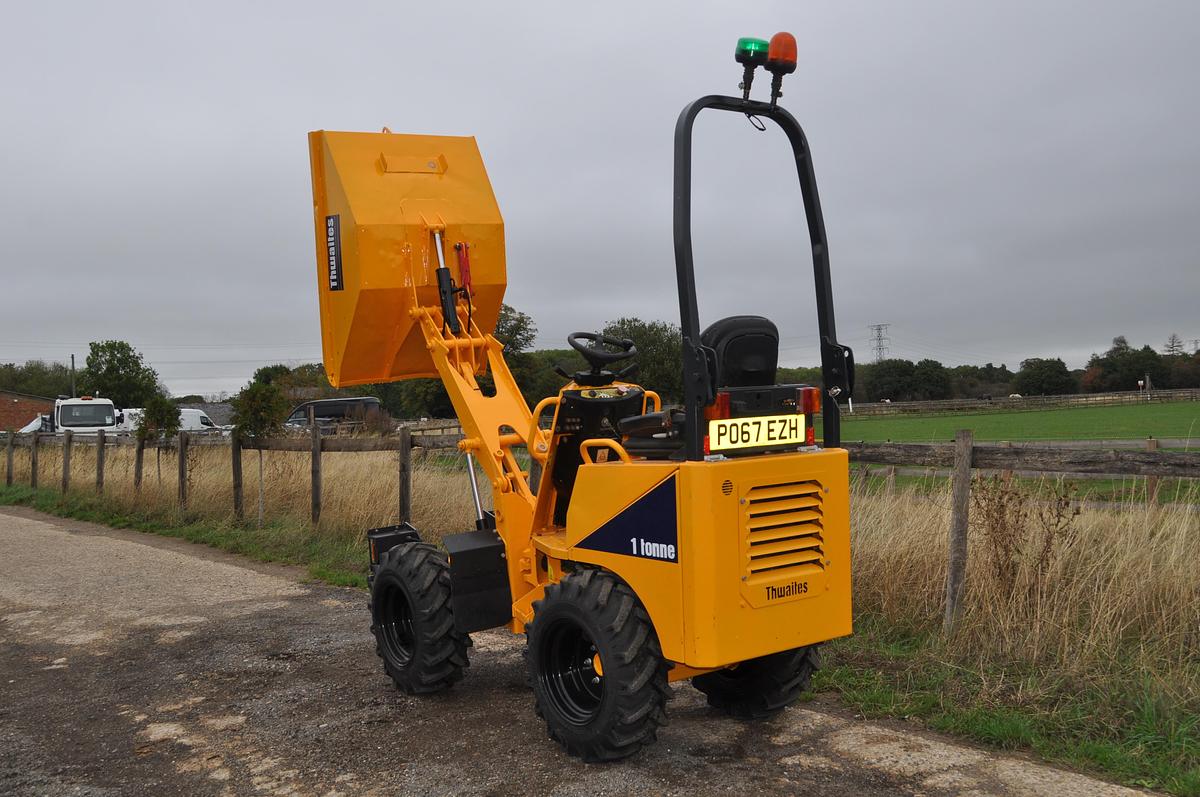 Used 2017 THWAITES MACH201 1T HI-TIP DUMPER