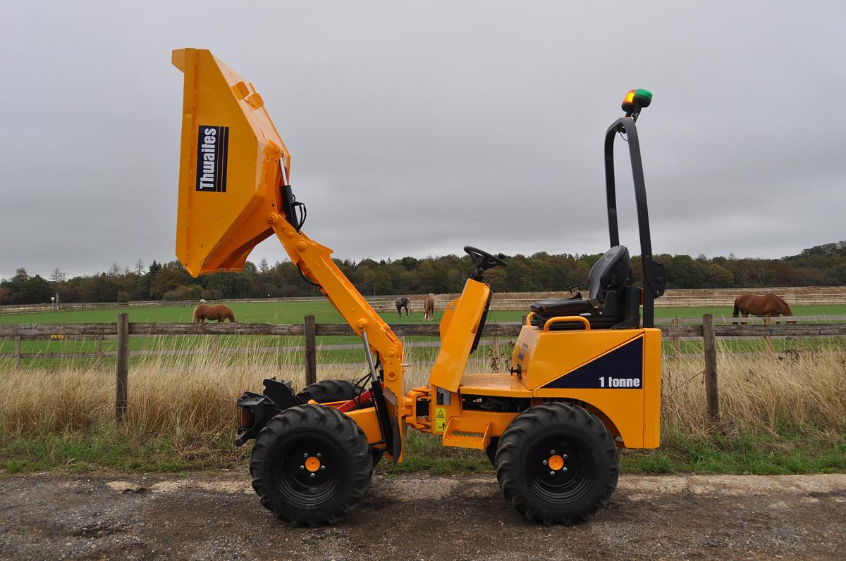 Used 2017 THWAITES MACH201 1T HI-TIP DUMPER