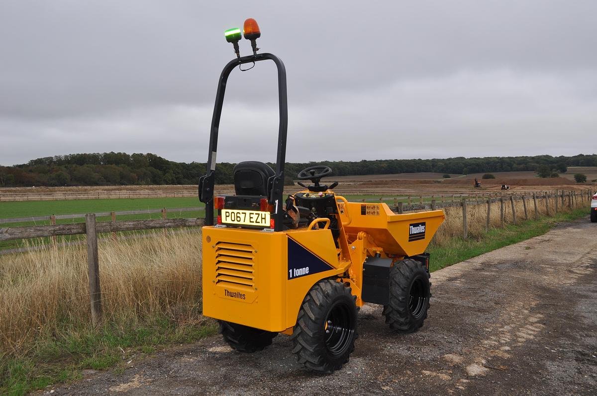 Used 2017 THWAITES MACH201 1T HI-TIP DUMPER