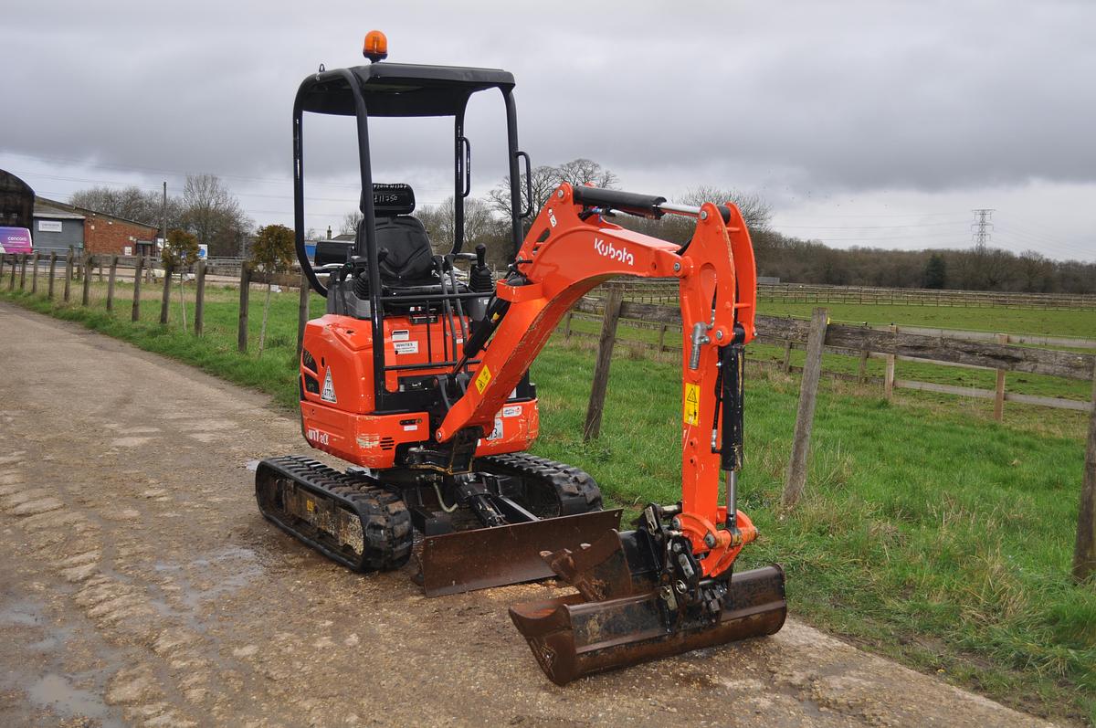 Used 2019 KUBOTA U17-3a