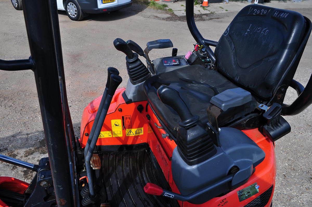 Used 2020 KUBOTA U17-3a