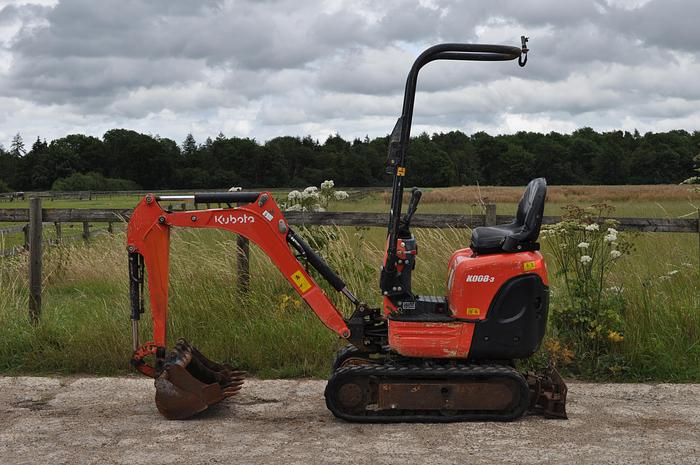 Used 2017 KUBOTA K008-3
