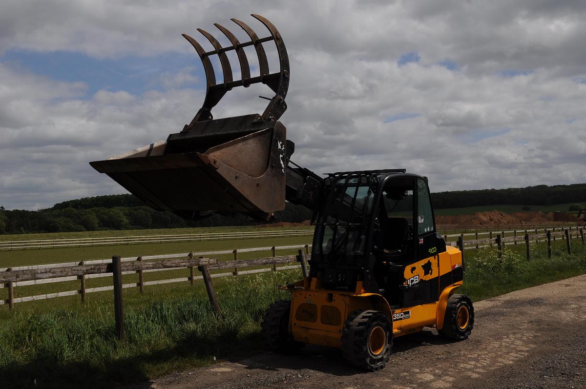 Used 2014 JCB 35D 4X4 WASTEMASTER