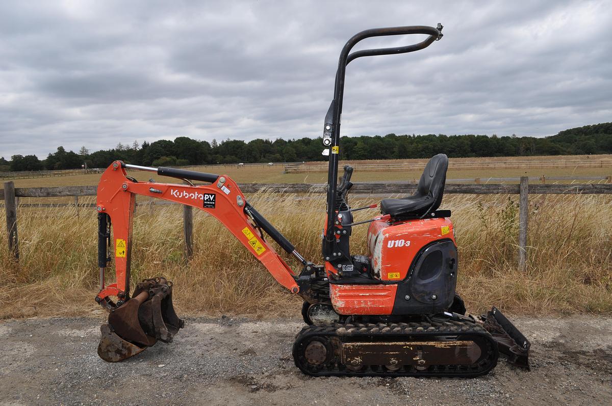 Used 2021 KUBOTA U10-3