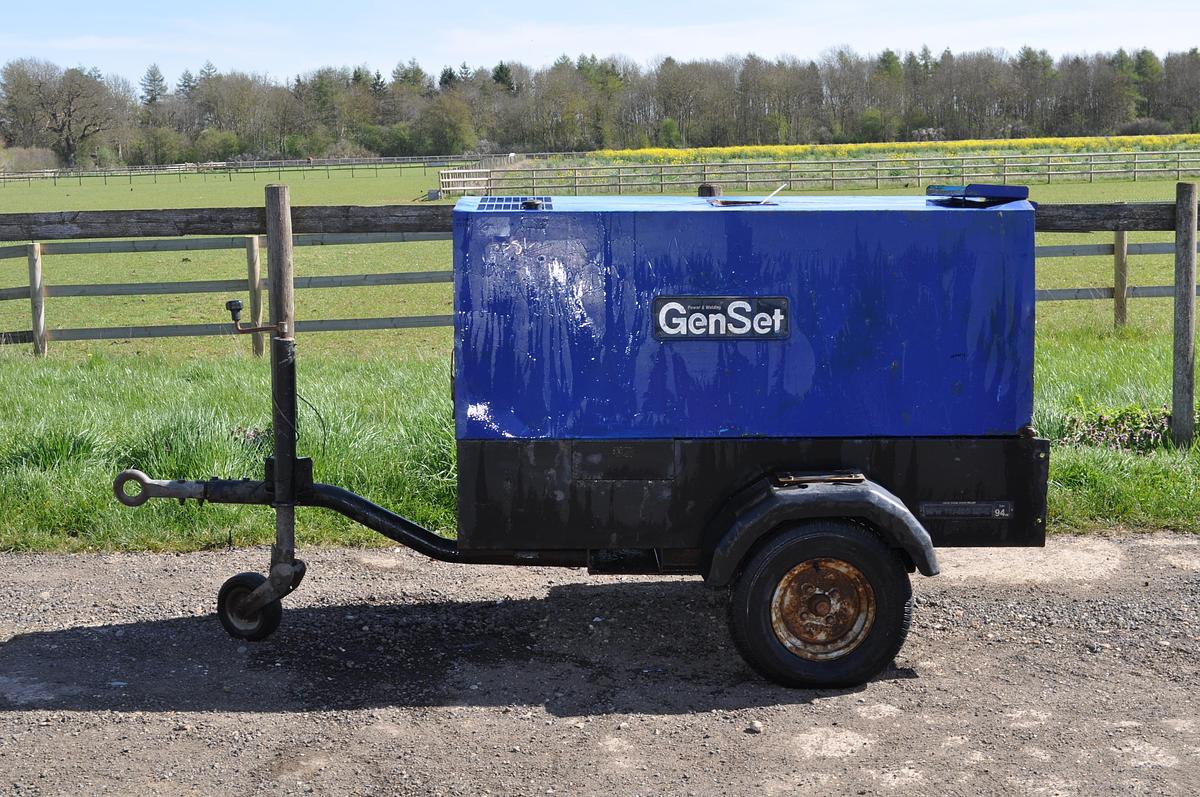 Used 2008 GENSET MPM 12/400 SS-K Diesel Welder Generator