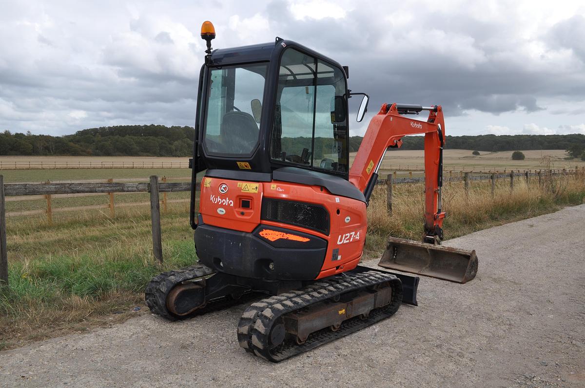 Used 2015 KUBOTA U27-4