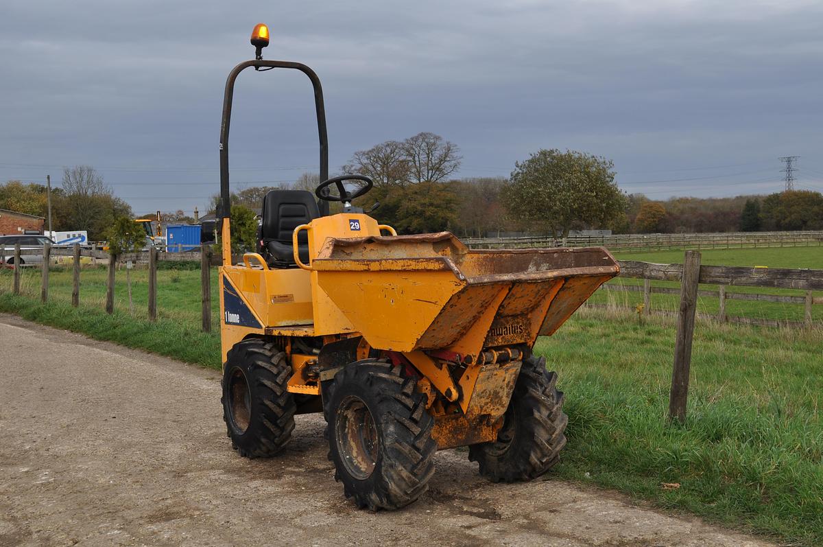 Used 2014 THWAITES MACH201 1T HIGH-TIP DUMPER
