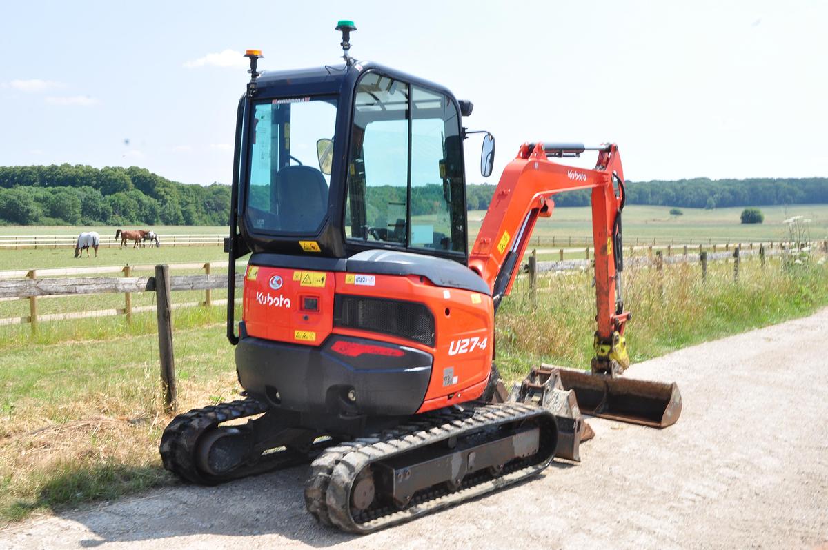 Used 2020 KUBOTA U27-4