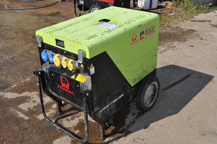 Used PRAMAC P6000 6 kVA