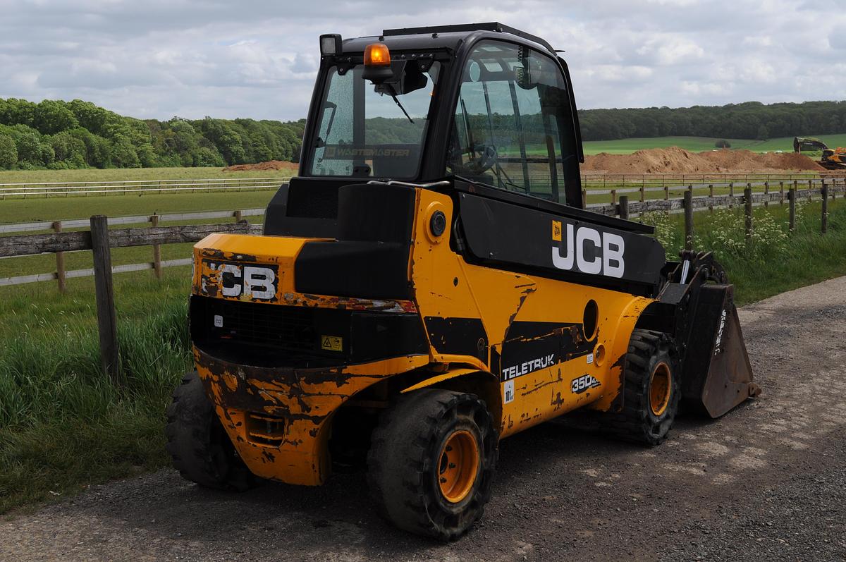 Used 2014 JCB 35D 4X4 WASTEMASTER