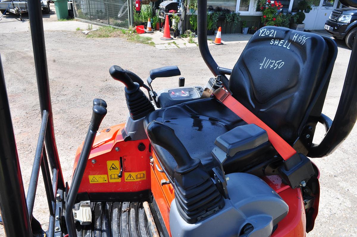 Used 2021 KUBOTA U17-3a