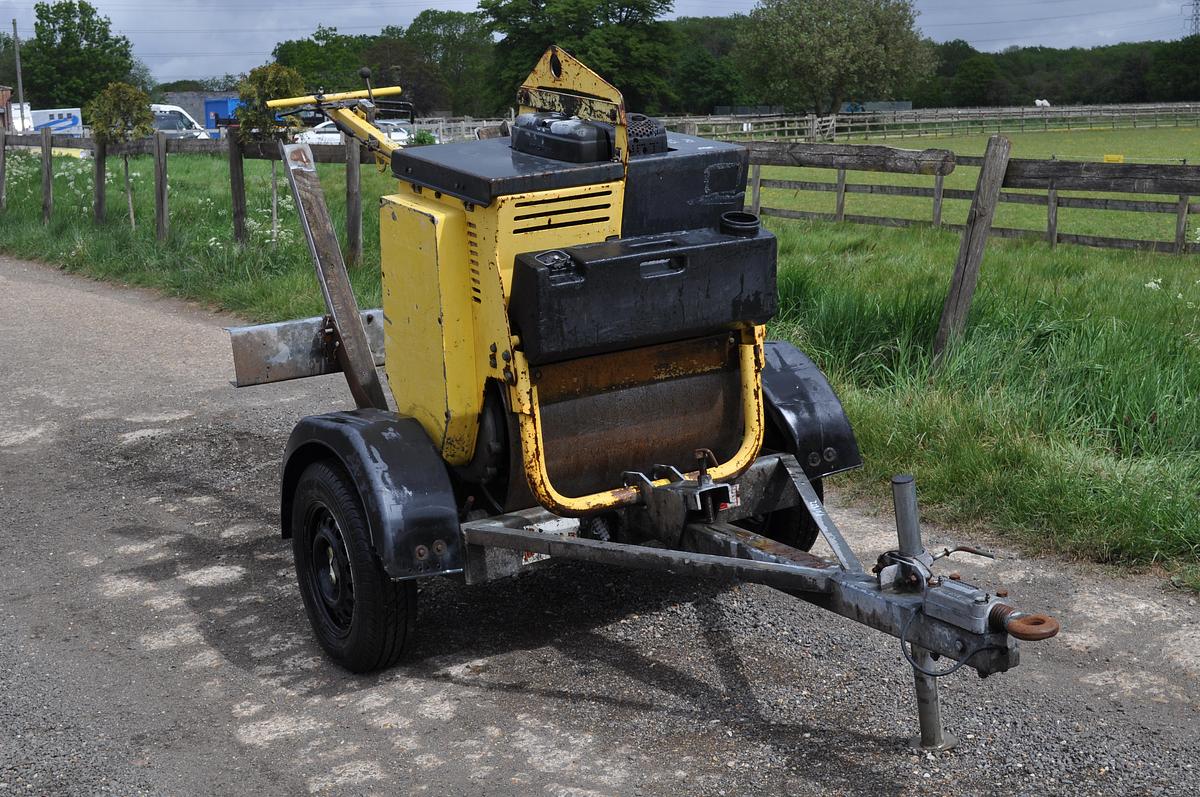 Used BOMAG BW71 WITH TRAILER
