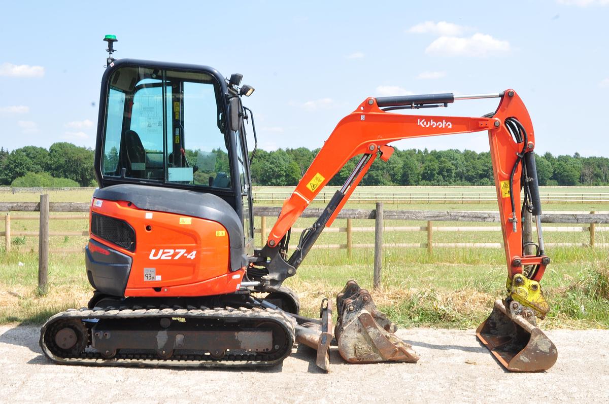 Used 2020 KUBOTA U27-4