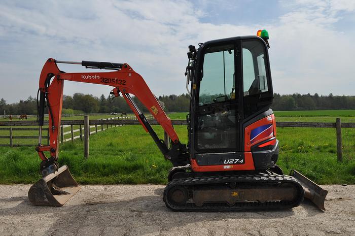 Used 2014 KUBOTA U27-4