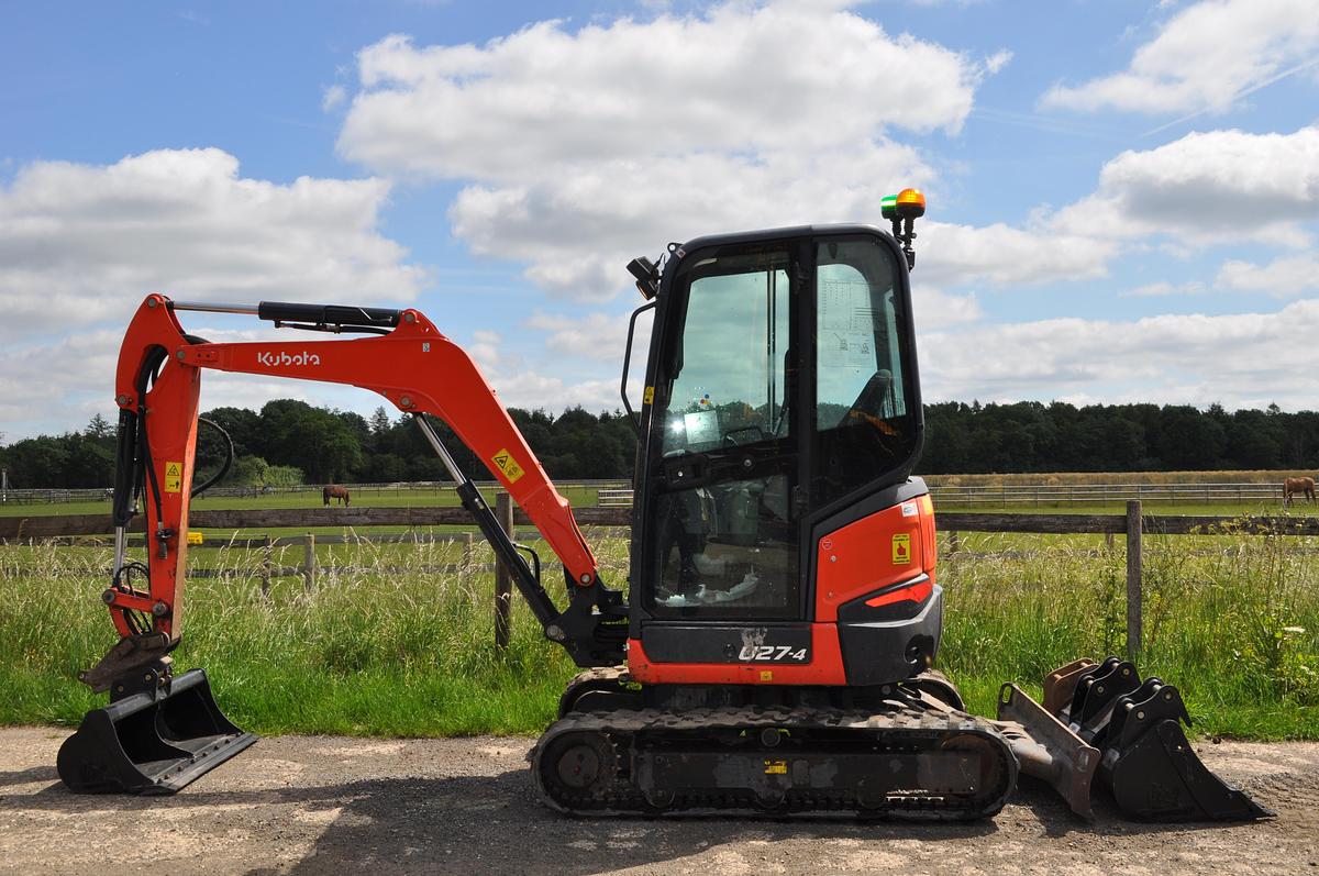 Used 2021 KUBOTA U27-4